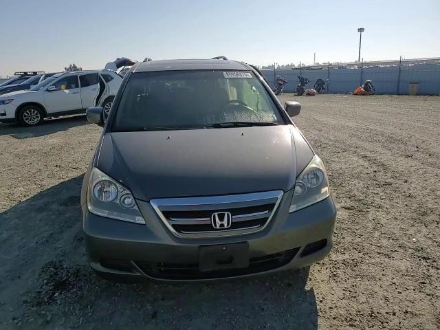 2007 Honda Odyssey VIN 5FNRL38747B406926 Copart auction photo, side / front end damage thumbnail 11