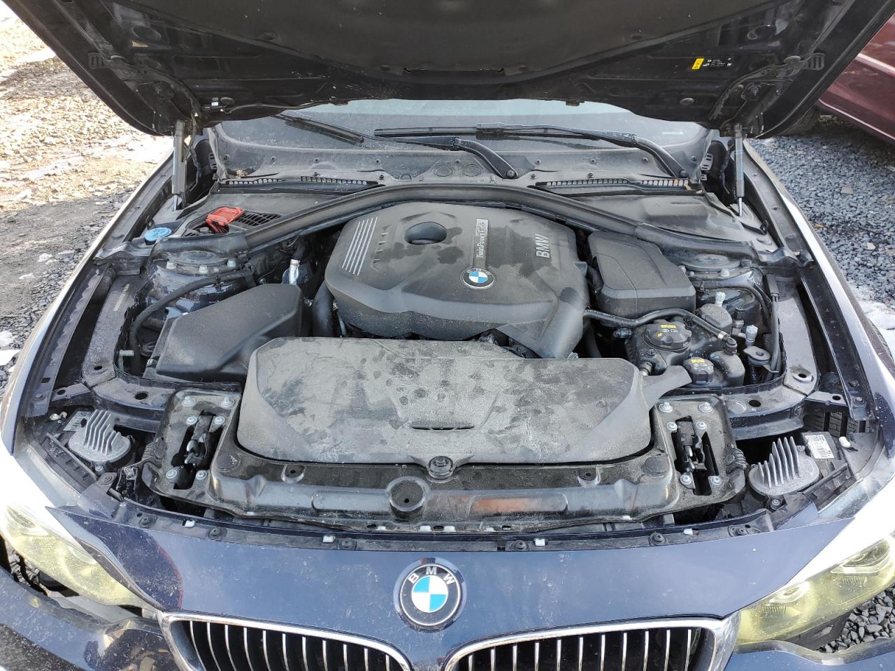 2018 BMW 4er VIN WBA4J3C50JBG95626 Copart auction photo, front end damage thumbnail 11