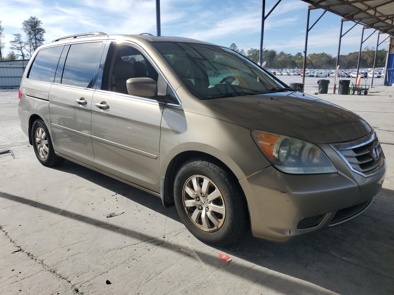 2009 Honda Odyssey VIN 5FNRL38769B403318 Copart auction photo, top/roof / minor dent/scratches damage thumbnail 4