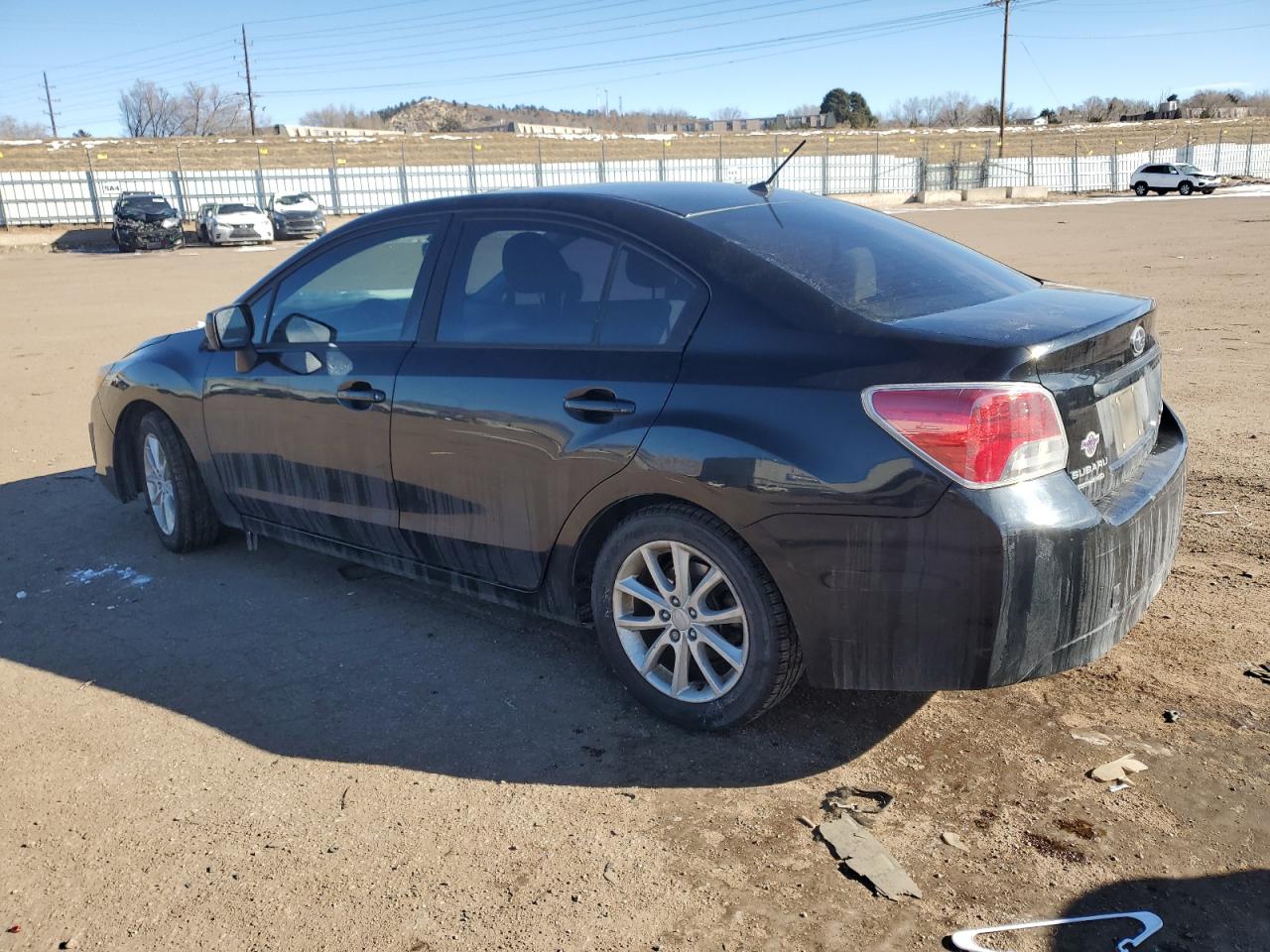 2013 Subaru Impreza VIN JF1GJAB64DH009073 Copart auction photo, front end damage thumbnail 2
