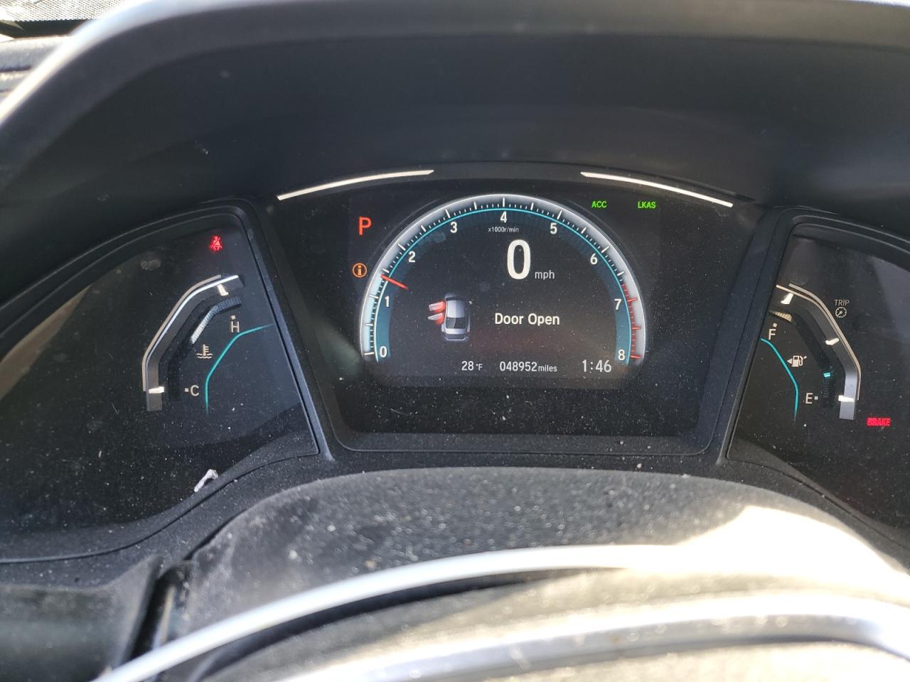 2019 Honda Civic VIN 2HGFC2F66KH508479 Copart auction photo, rear end damage thumbnail 9