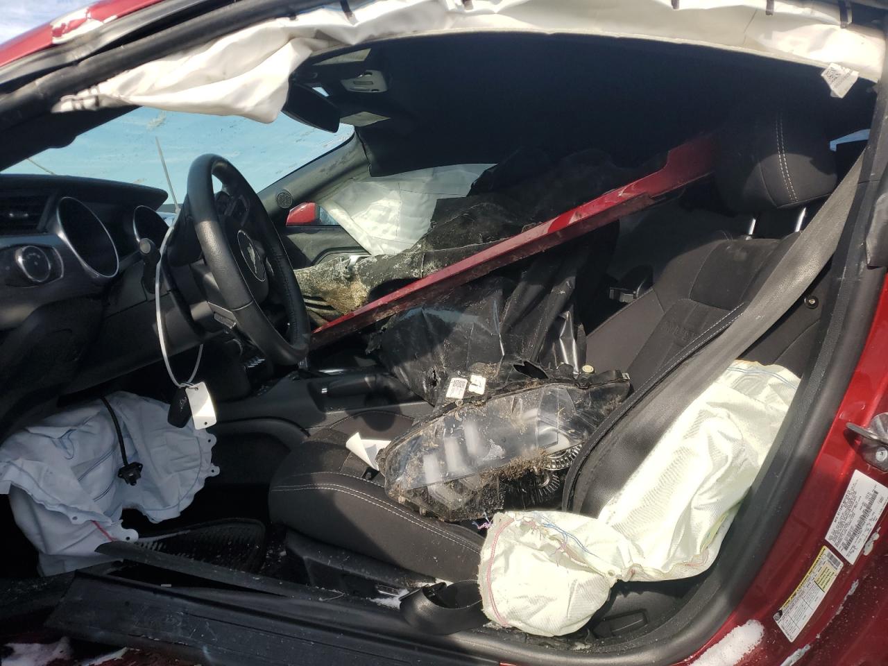 2019 Ford Mustang VIN 1FA6P8TH6K5146596 Copart auction photo, all over damage thumbnail 7