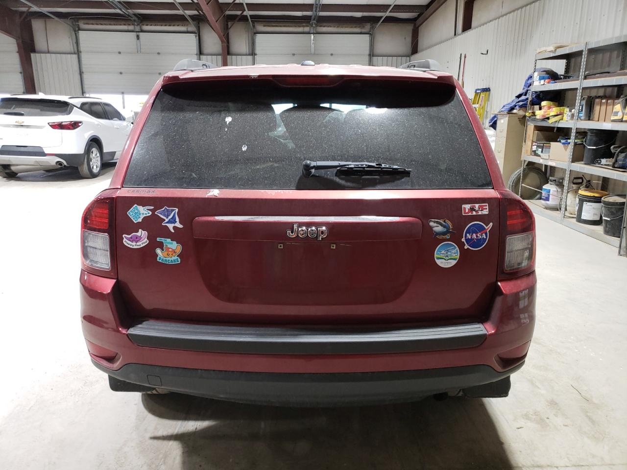 2014 Jeep Compass VIN 1C4NJCBA8ED643285 Copart auction photo, front end damage thumbnail 6