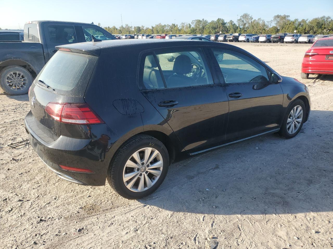 2021 Volkswagen Golf VIN 3VWG57AU4MM005146 Copart auction photo, side damage thumbnail 3