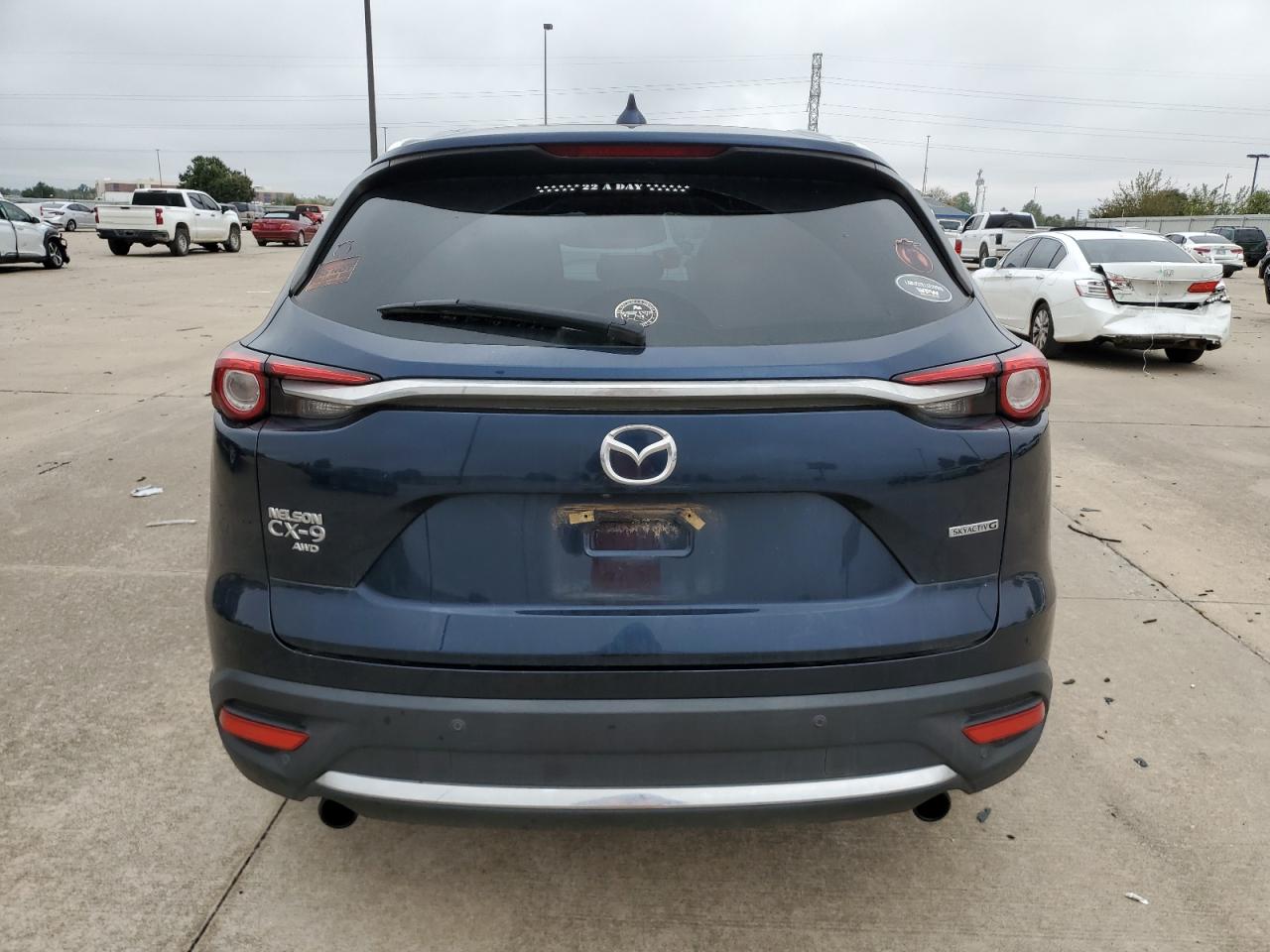 2021 Mazda CX-9 VIN JM3TCBDY7M0530088 Copart auction photo, front end / minor dent/scratches damage thumbnail 6