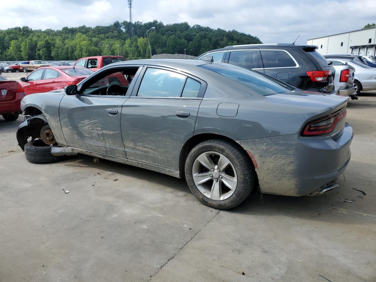 2017 Dodge Charger VIN 2C3CDXHG1HH655128 Copart auction photo, front end / undercarriage damage thumbnail 2