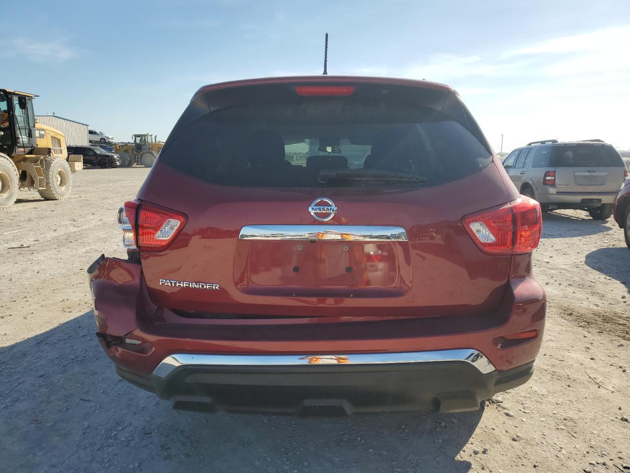 2017 Nissan Pathfinder VIN 5N1DR2MNXHC660612 Copart auction photo, side / rear end damage thumbnail 6