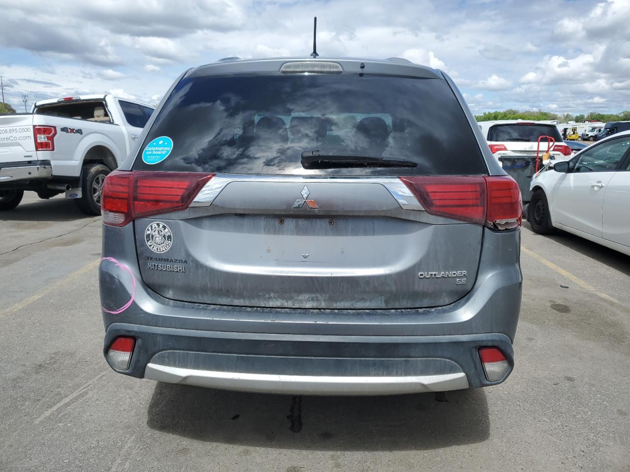 2016 Mitsubishi Outlander VIN JA4AZ3A36GZ016854 Copart auction photo, front end damage thumbnail 6