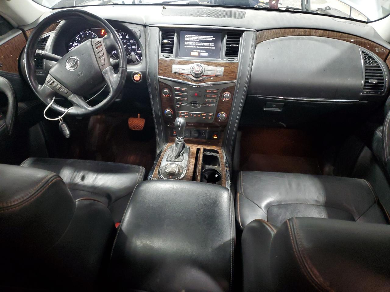2020 Nissan Armada VIN JN8AY2NC2L9621241 Copart auction photo, side / front end damage thumbnail 8