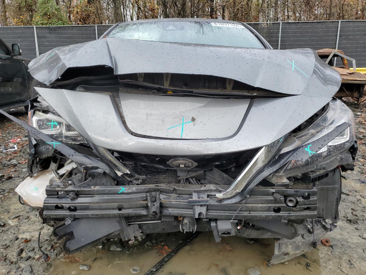 2018 Nissan Leaf VIN 1N4AZ1CP4JC302972 Copart auction photo, front end damage thumbnail 5