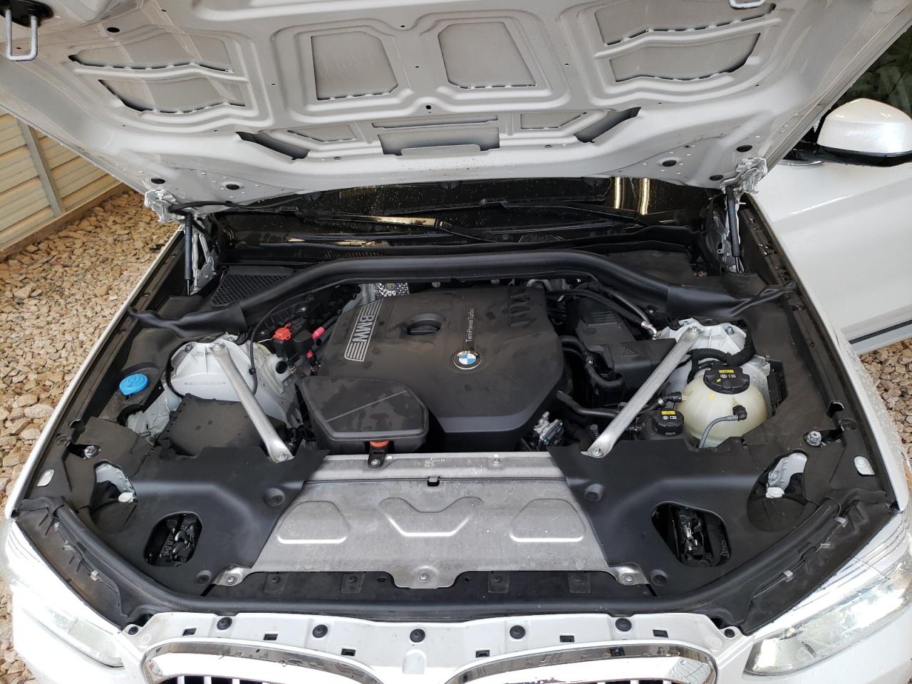2019 BMW X3 VIN 5UXTR7C5XKLR45332 Copart auction photo, side / front end damage thumbnail 14
