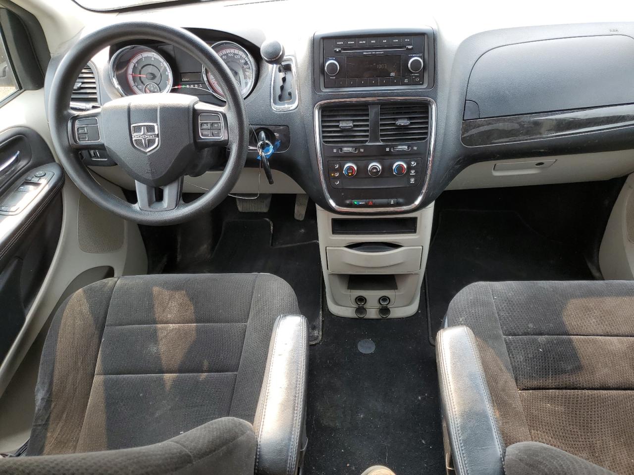 2012 Dodge Caravan VIN 2C4RDGBG6CR424372 Copart auction photo, front end / rear end damage thumbnail 8