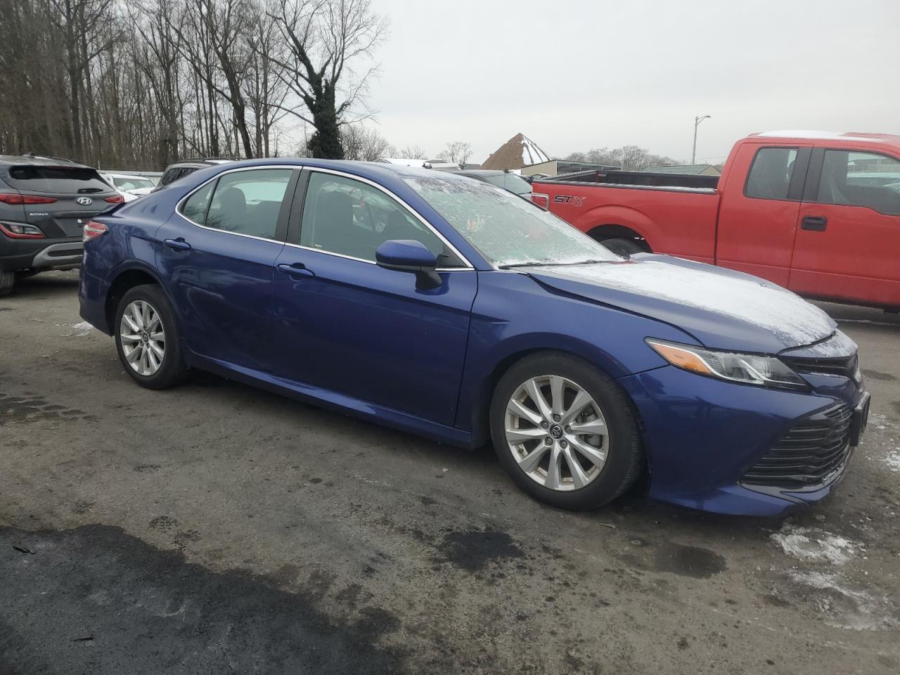 2018 Toyota Camry VIN 4T1B11HK7JU523684 Copart auction photo, all over damage thumbnail 4