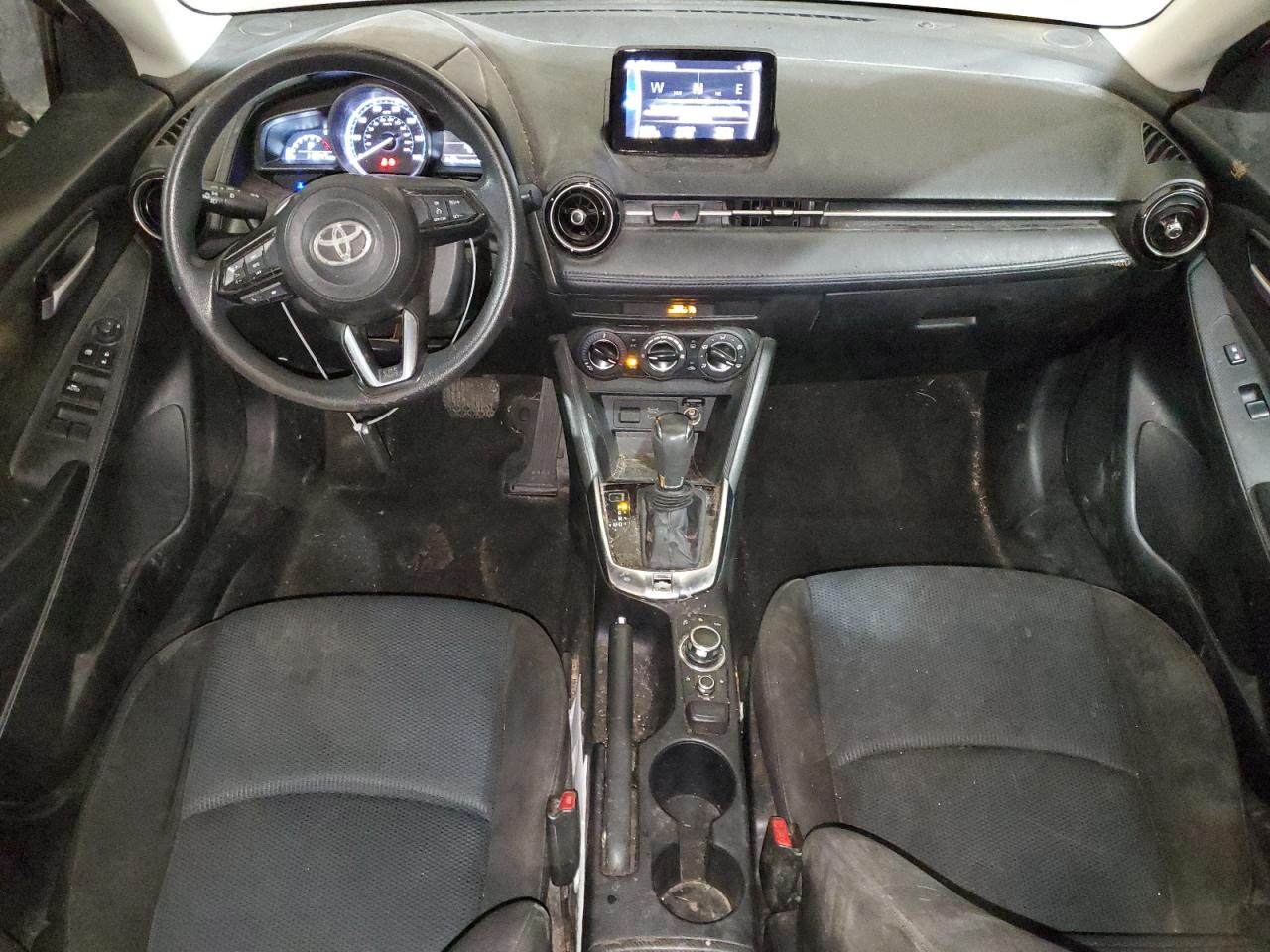 2019 Toyota Yaris VIN 3MYDLBYV9KY505081 Copart auction photo, front end damage thumbnail 8