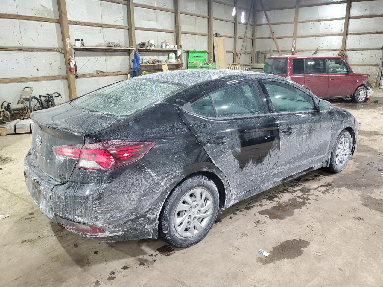 2020 Hyundai Elantra VIN KMHD74LF8LU956050 Copart auction photo, front end damage thumbnail 3