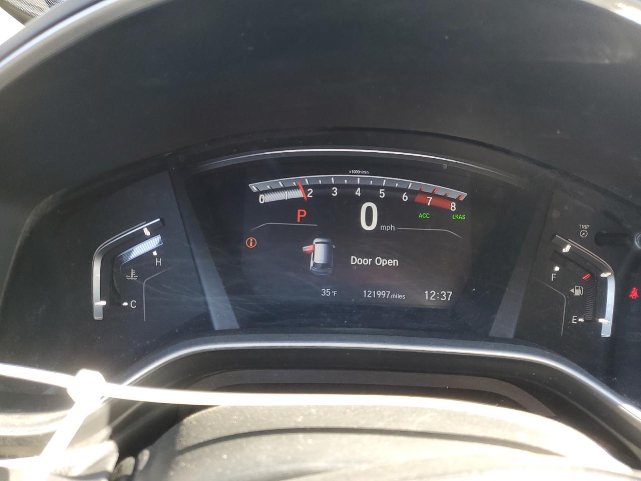2019 Honda CR-V VIN 5J6RW2H55KA019670 Copart auction photo, rear end damage thumbnail 9