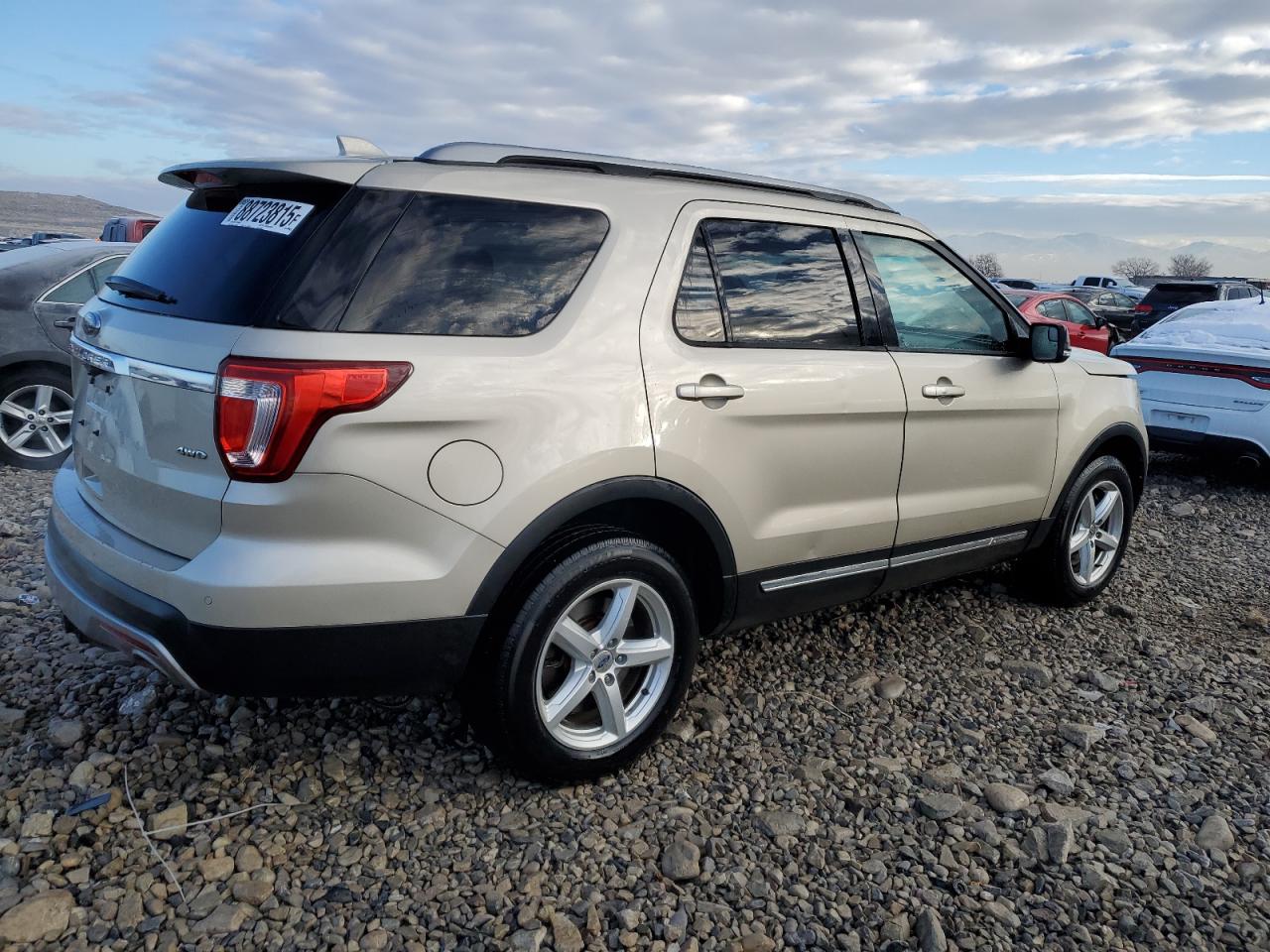 2017 Ford Explorer VIN 1FM5K8D82HGA60102 Copart auction photo, undercarriage damage thumbnail 3