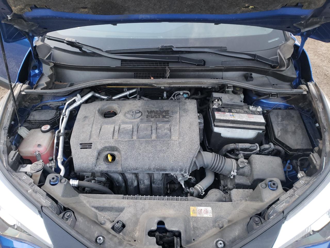2020 Toyota C-HR VIN JTNKHMBX7L1087716 Copart auction photo, side / front end damage thumbnail 12