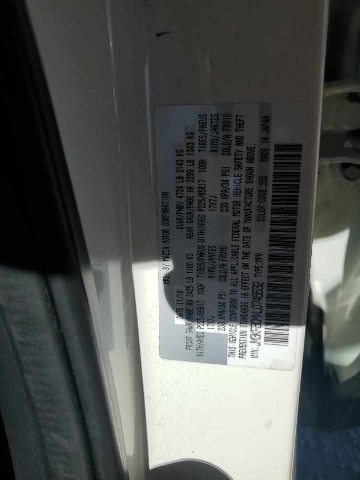 2020 Mazda CX-5 VIN JM3KFBCMXL0746632 Copart auction photo, front end damage thumbnail 15