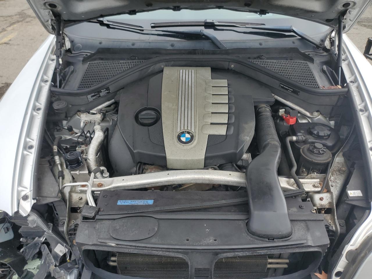 2012 BMW X5 VIN 5UXZW0C55CL665653 Copart auction photo, front end / side damage thumbnail 13