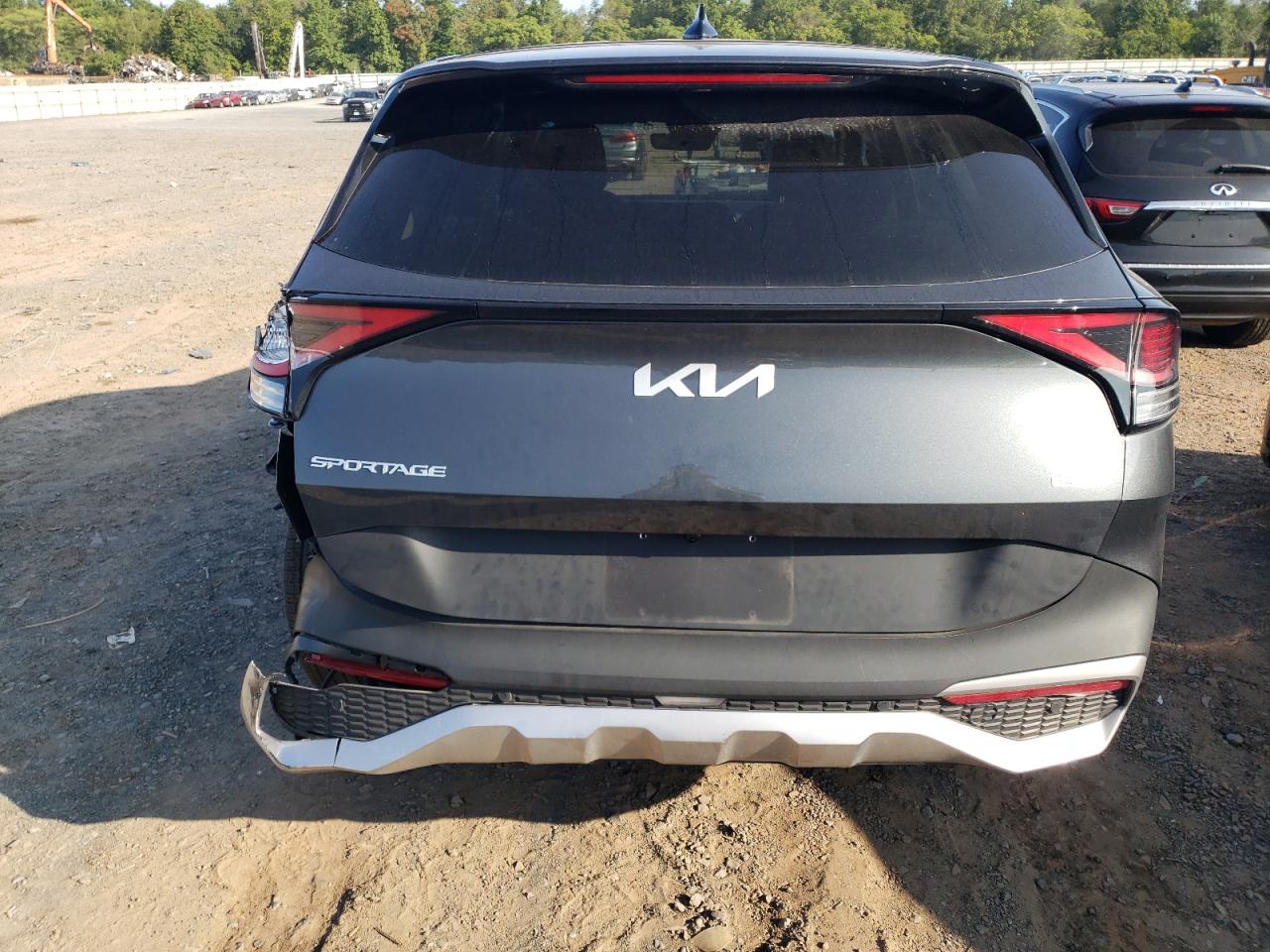2023 KIA Sportage VIN KNDPUCAG2P7107990 Copart auction photo, rear end / side damage thumbnail 6
