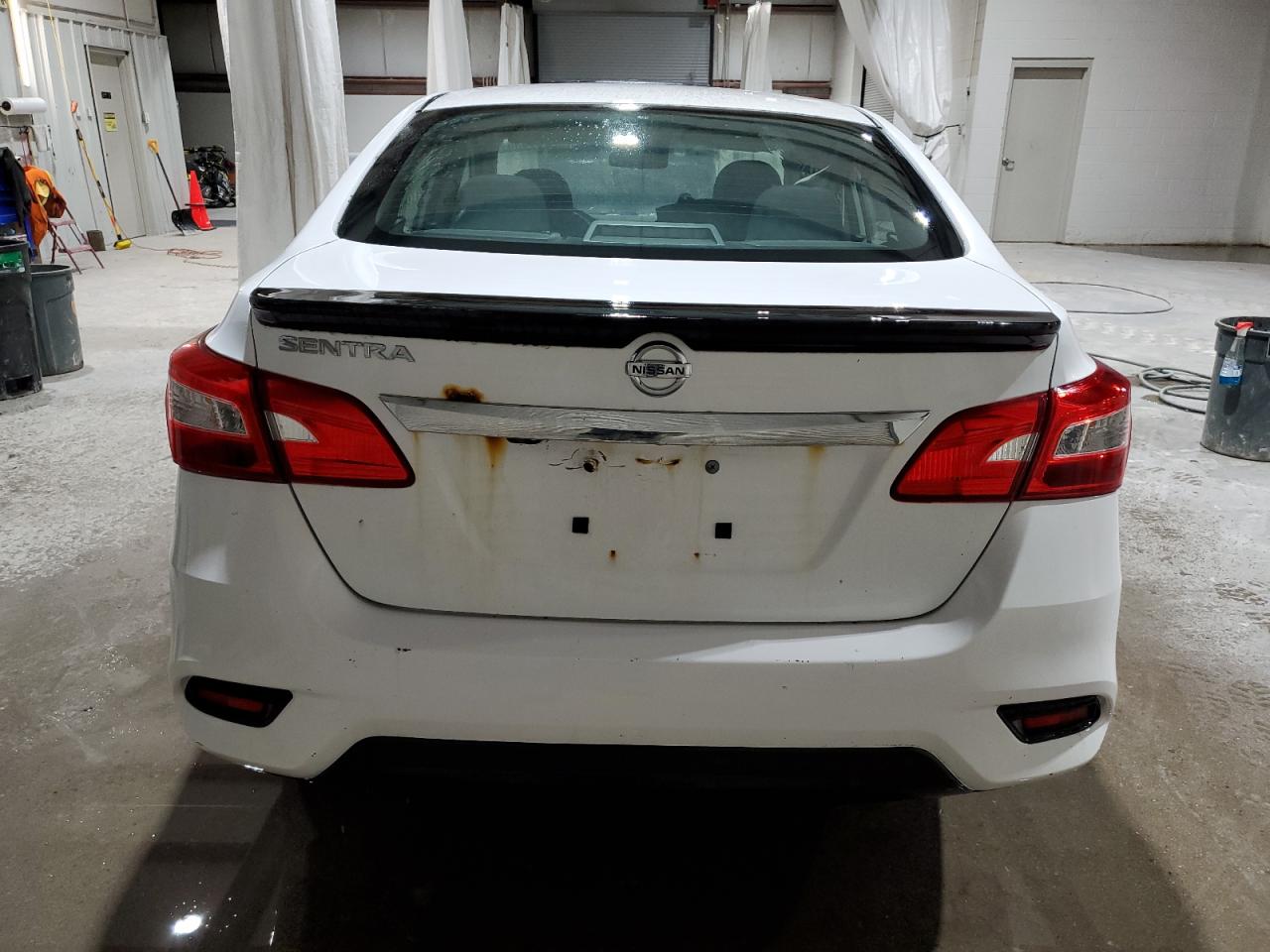 2018 Nissan Sentra VIN 3N1AB7AP3JY317333 Copart auction photo, front end damage thumbnail 6