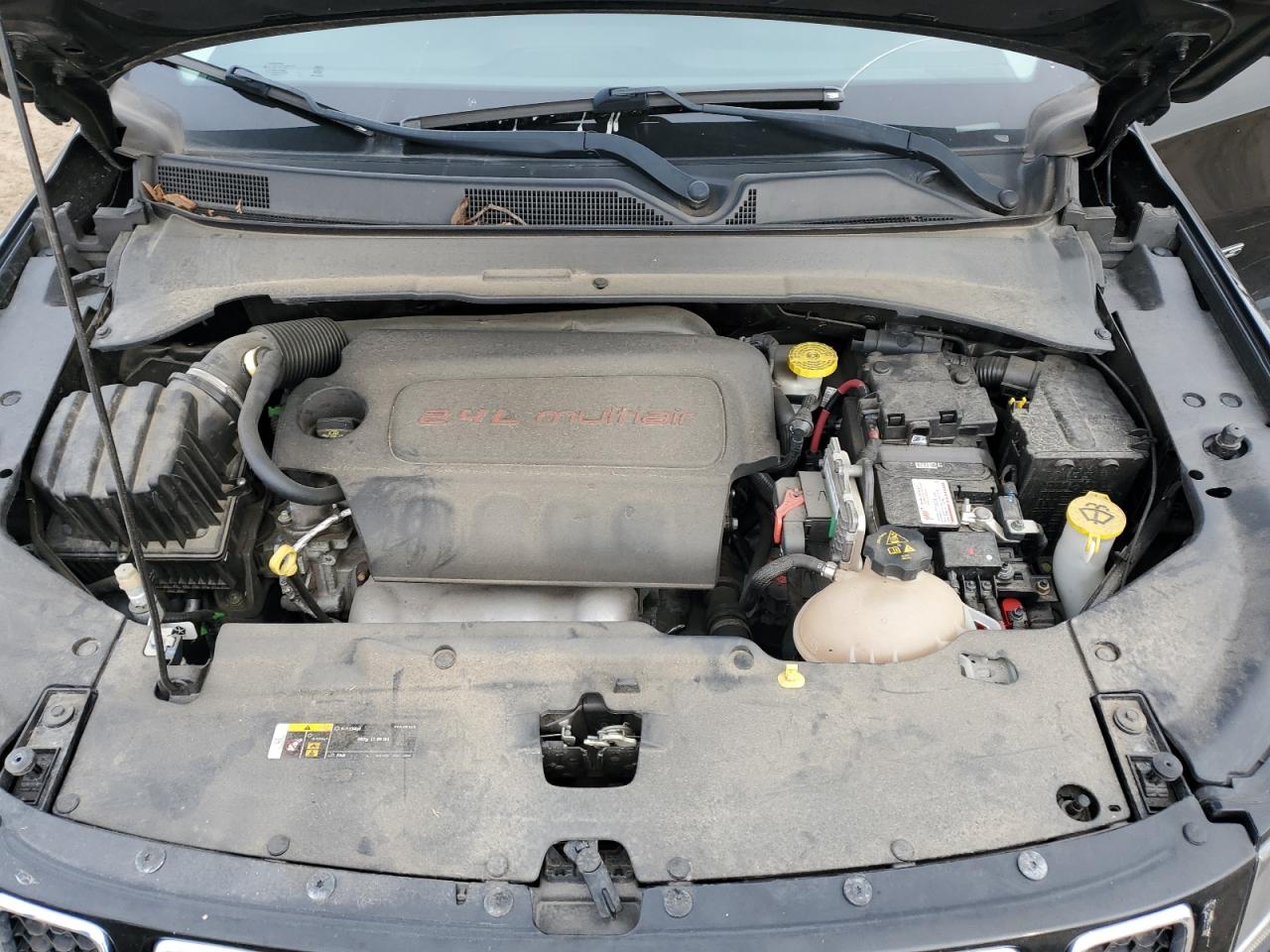 2018 Jeep Compass VIN 3C4NJDBB7JT136512 Copart auction photo, side damage thumbnail 12