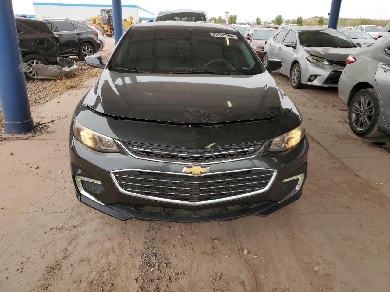 2016 Chevrolet Malibu VIN 1G1ZE5STXGF308452 Copart auction photo, rear end / side damage thumbnail 5