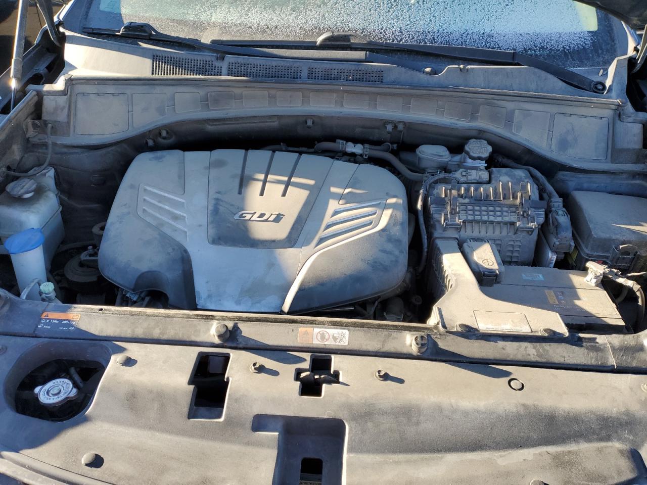 2017 Hyundai Santa Fe VIN KM8SRDHFXHU250604 Copart auction photo, side / undercarriage damage thumbnail 11