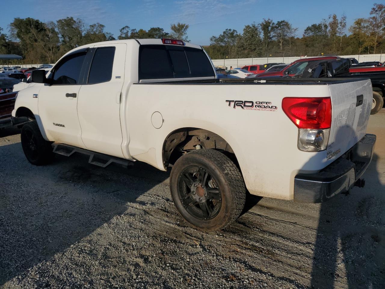 2008 Toyota Tundra VIN 5TFRV541X8X048164 Copart auction photo, side damage thumbnail 2