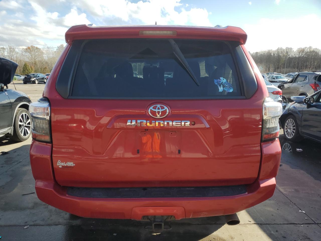 2016 Toyota 4Runner VIN JTEBU5JR2G5370611 Copart auction photo, front end damage thumbnail 6