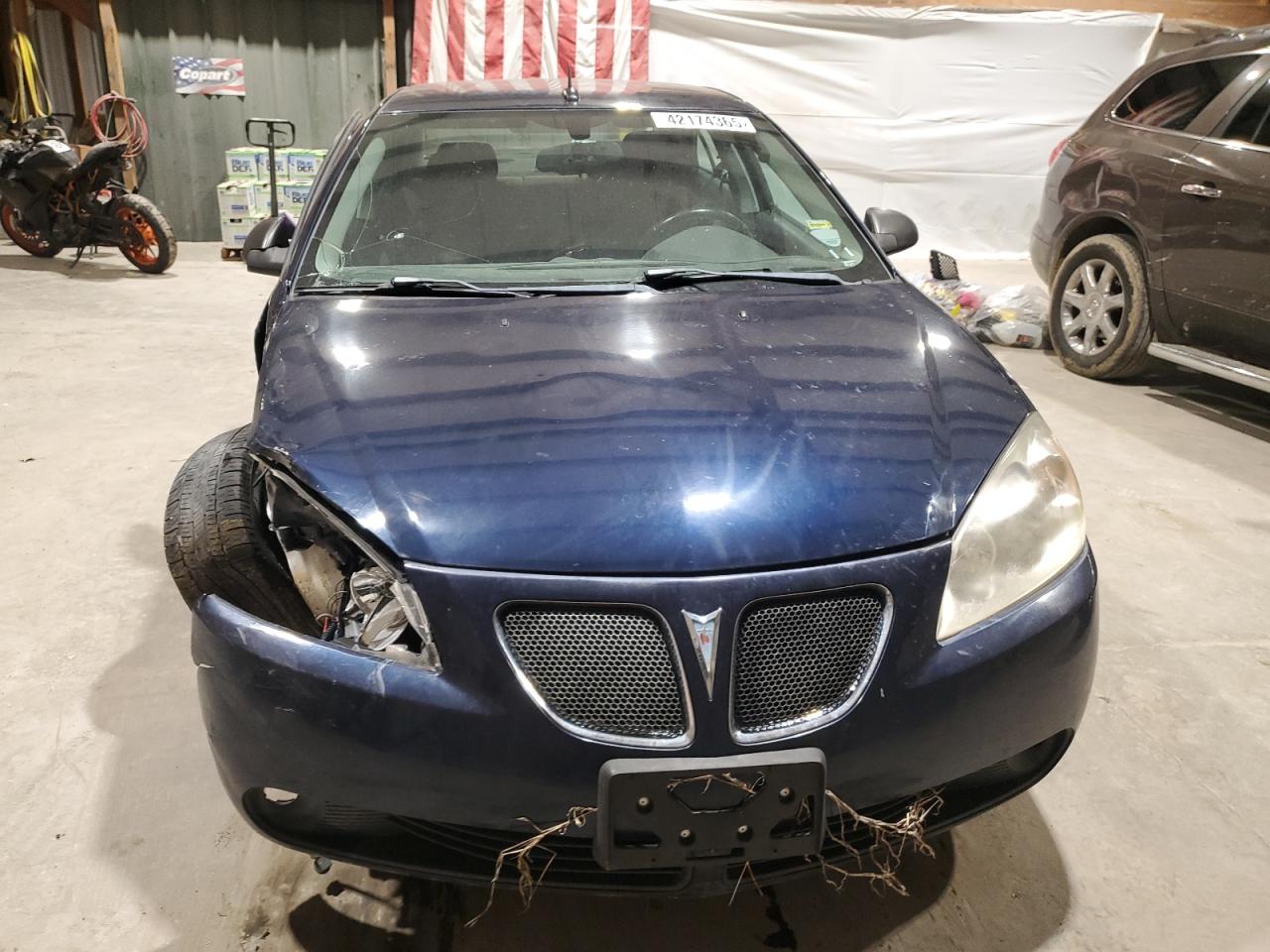 2008 Pontiac G6 VIN 1G2ZG57N184259316 Copart auction photo, front end damage thumbnail 5