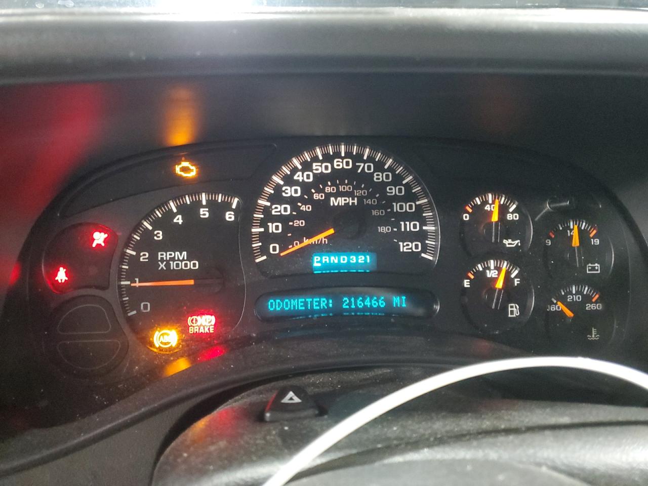 2003 Chevrolet Tahoe VIN 1GNEK13Z03R245095 Copart auction photo, front end damage thumbnail 9