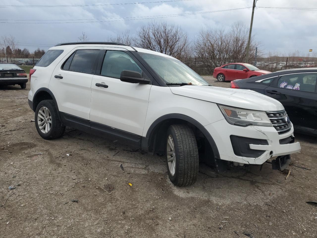 2016 Ford Explorer VIN 1FM5K8B81GGD32415 Copart auction photo, all over damage thumbnail 4