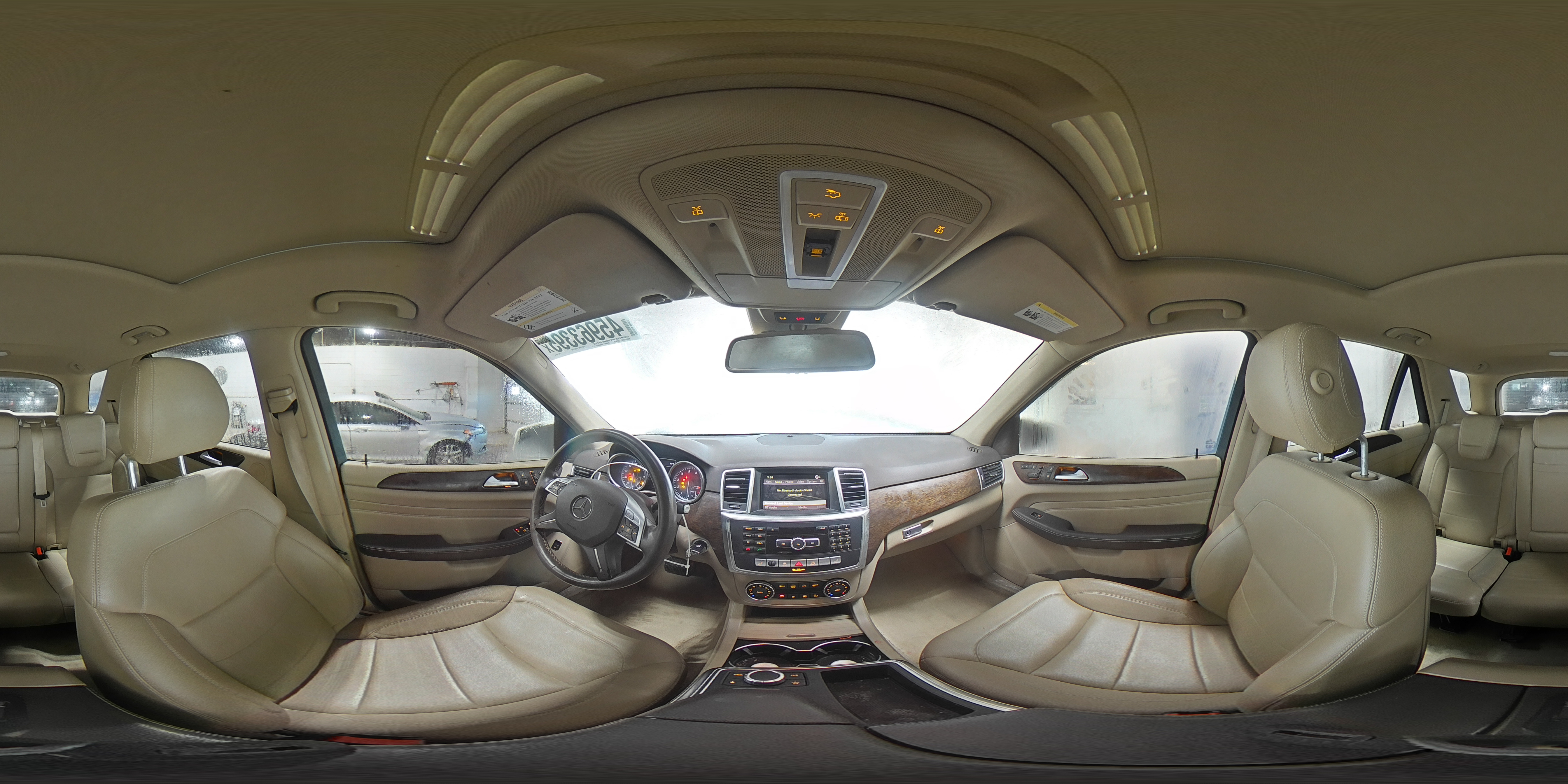 2012 Mercedes-Benz M-klasse VIN 4JGDA5HB7CA020712 Copart auction photo, front end damage thumbnail 14