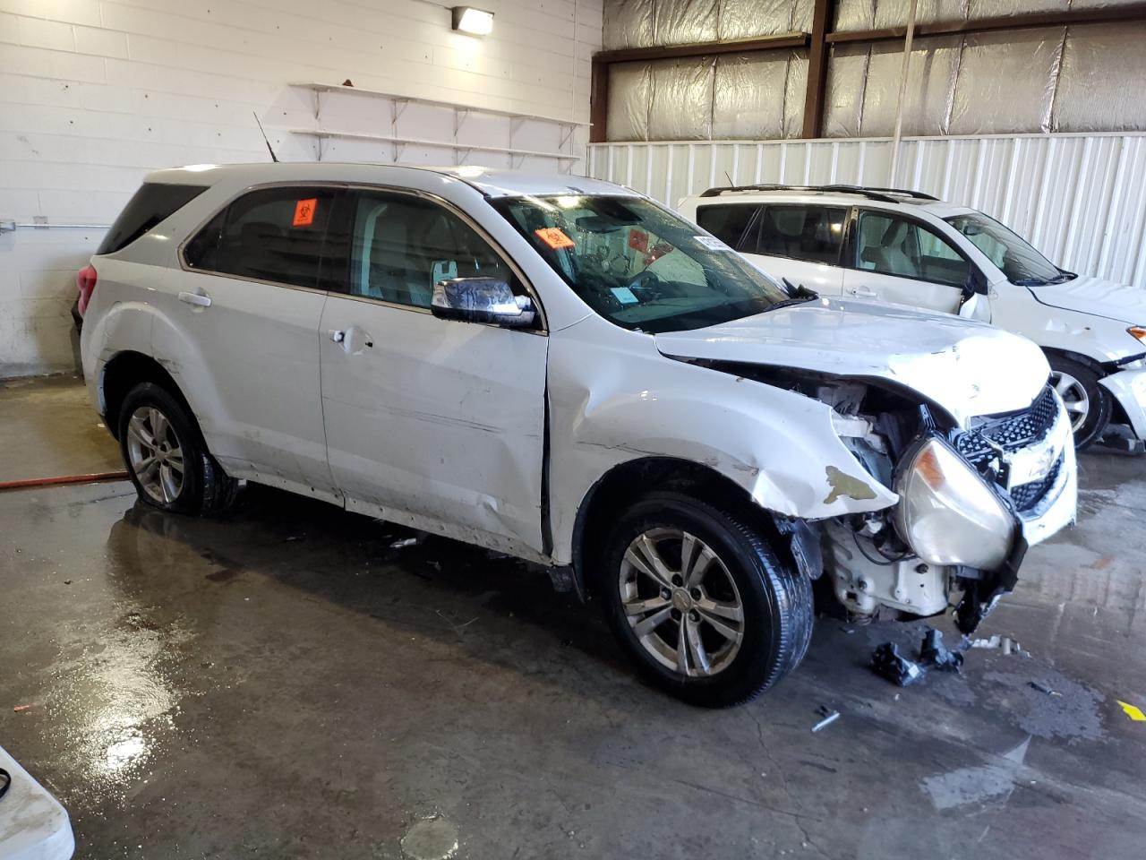 2012 Chevrolet Equinox VIN 2GNALBEK1C6216685 Copart auction photo, front end / all over damage thumbnail 4