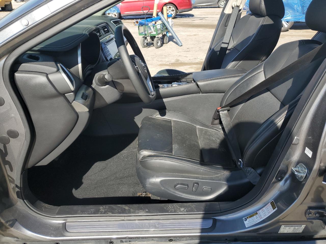 2020 Nissan Maxima VIN 1N4AA6DV4LC386165 Copart auction photo, stripped damage thumbnail 7
