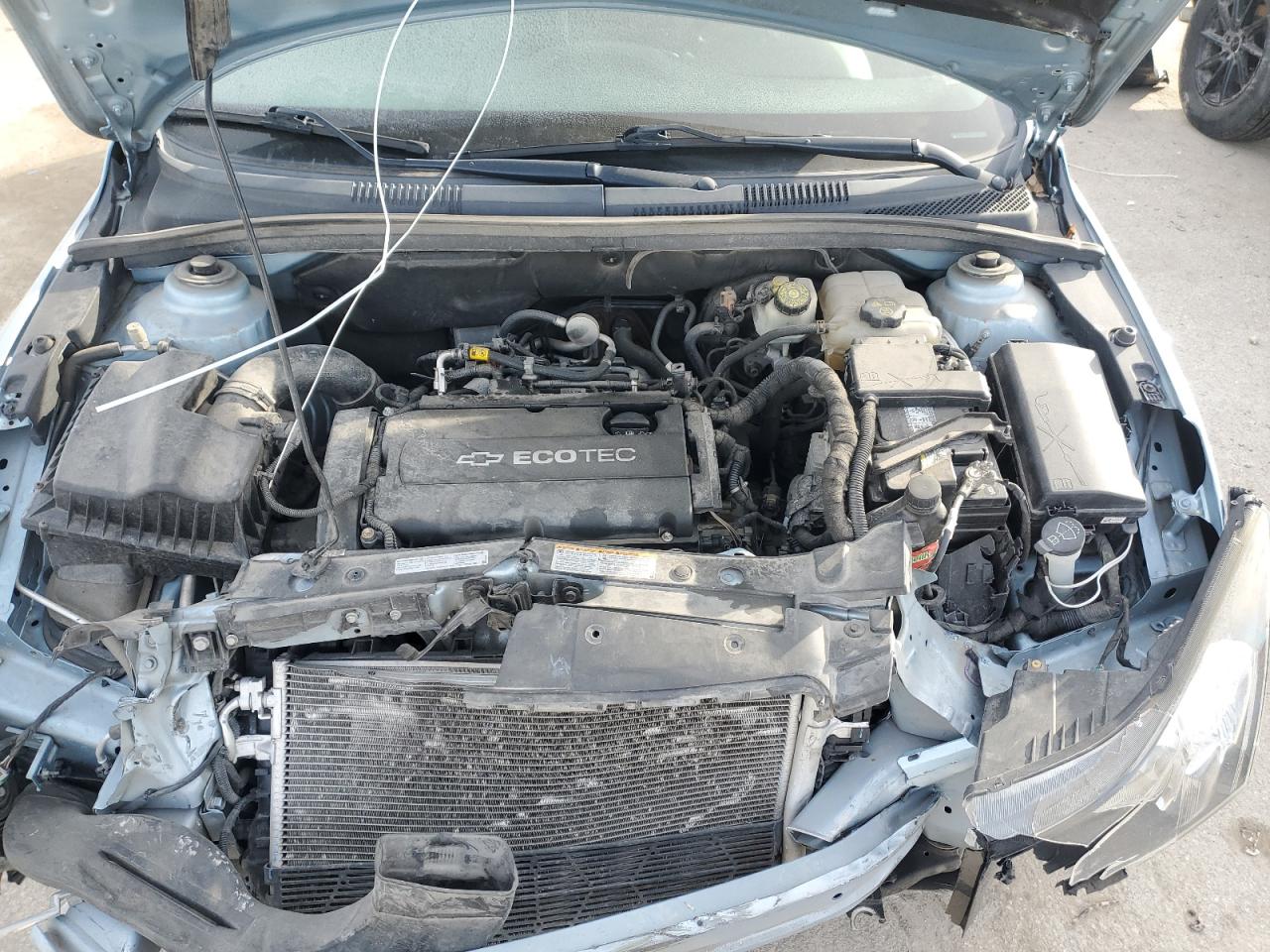 2012 Chevrolet Cruze VIN 1G1PC5SH9C7211465 Copart auction photo, front end damage thumbnail 12