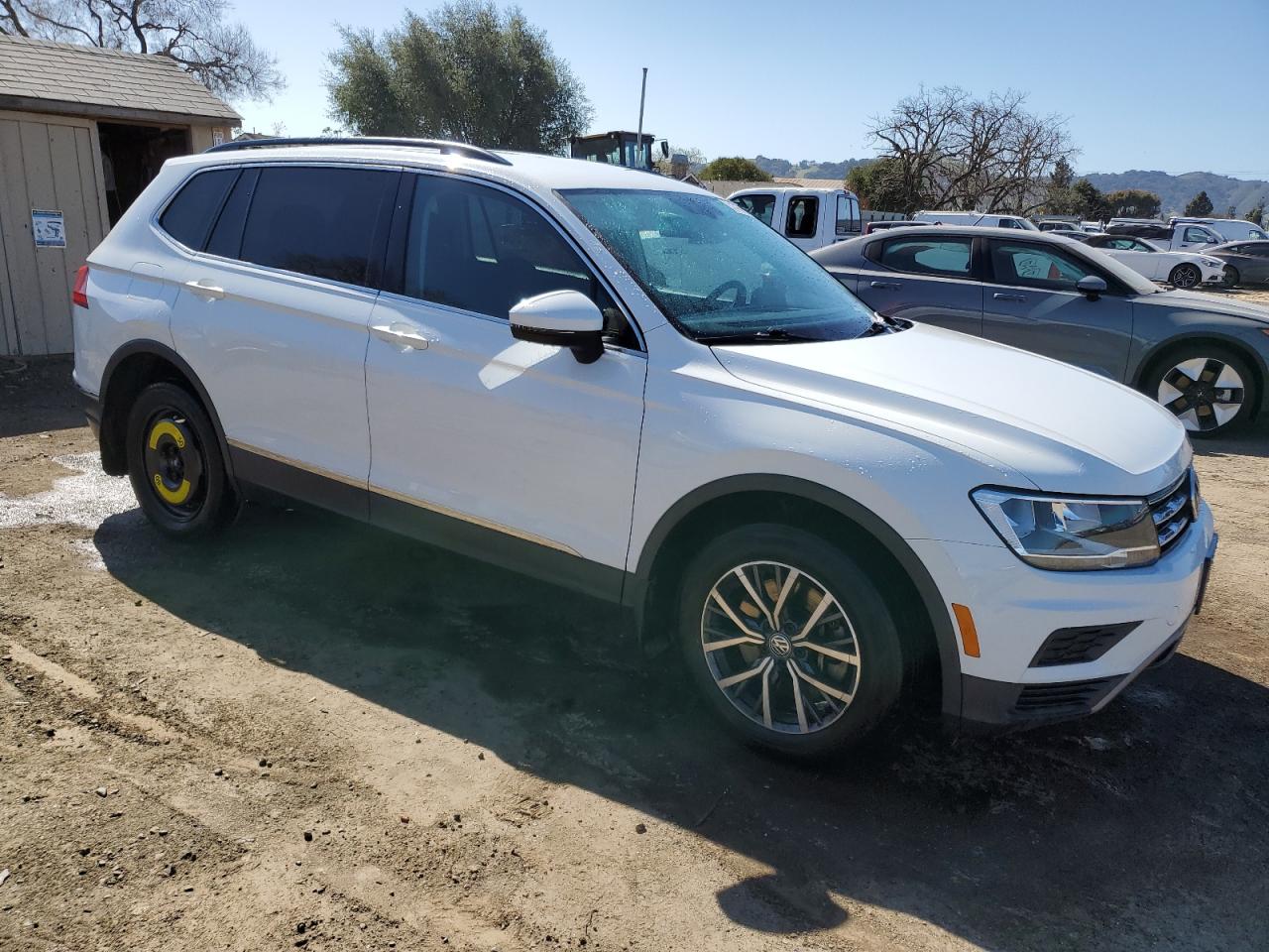 2020 Volkswagen Tiguan VIN 3VV3B7AX0LM036592 Copart auction photo, mechanical damage thumbnail 4