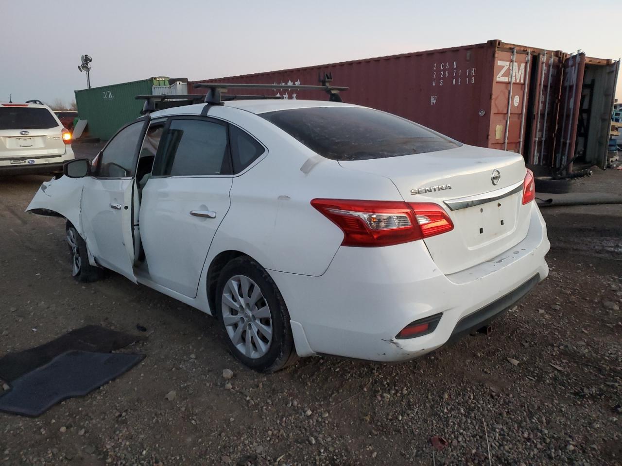2017 Nissan Sentra VIN 3N1AB7AP5HY358346 Copart auction photo, front end / minor dent/scratches damage thumbnail 2