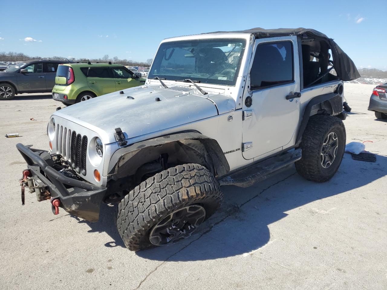 2012 Jeep Wrangler VIN 1C4AJWAGXCL254513