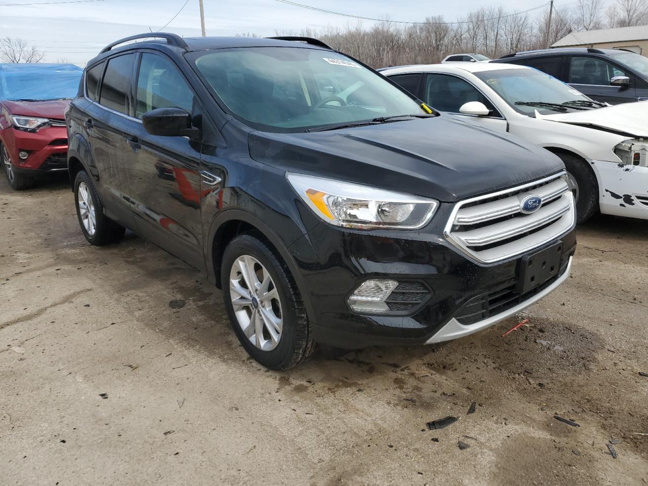2018 Ford Escape VIN 1FMCU0GD3JUC61378 Copart auction photo, hail damage thumbnail 4