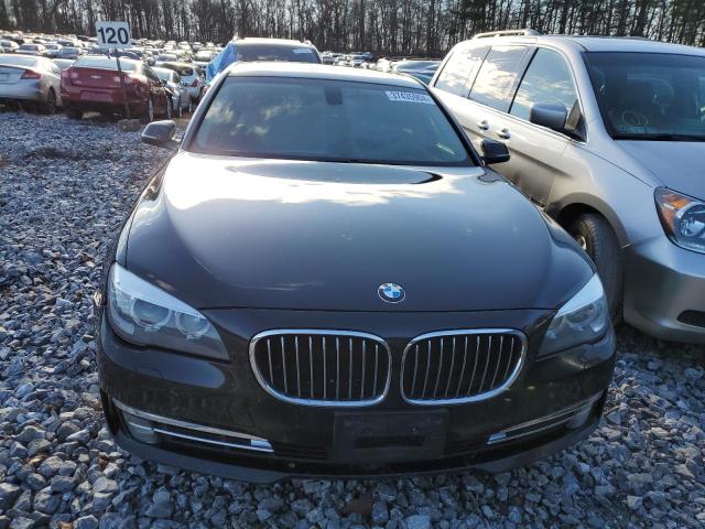 2014 BMW 7er VIN WBAYF4C59ED281857 Copart auction photo, side / rear end damage thumbnail 5
