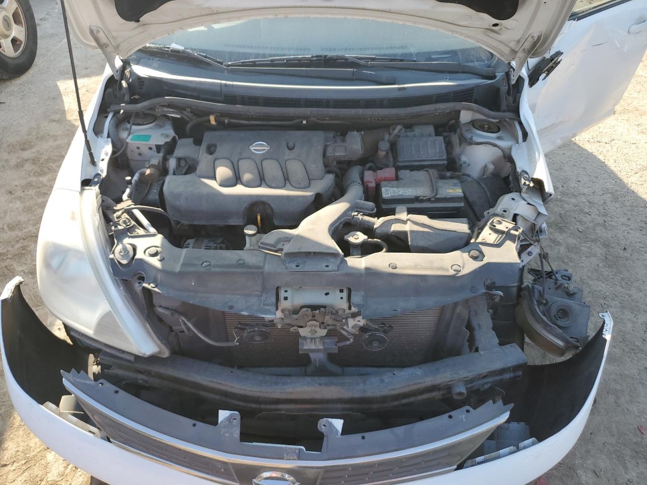 2007 Nissan Versa VIN 3N1BC13E17L394444 Copart auction photo, front end damage thumbnail 13
