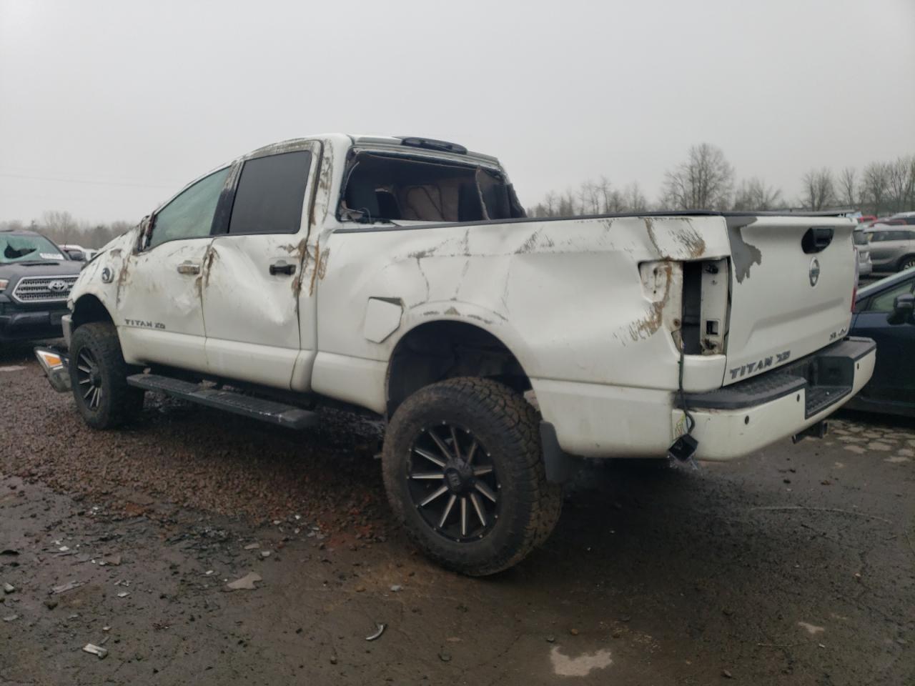 2016 Nissan Titan VIN 1N6BA1F48GN514775 Copart auction photo, all over damage thumbnail 2