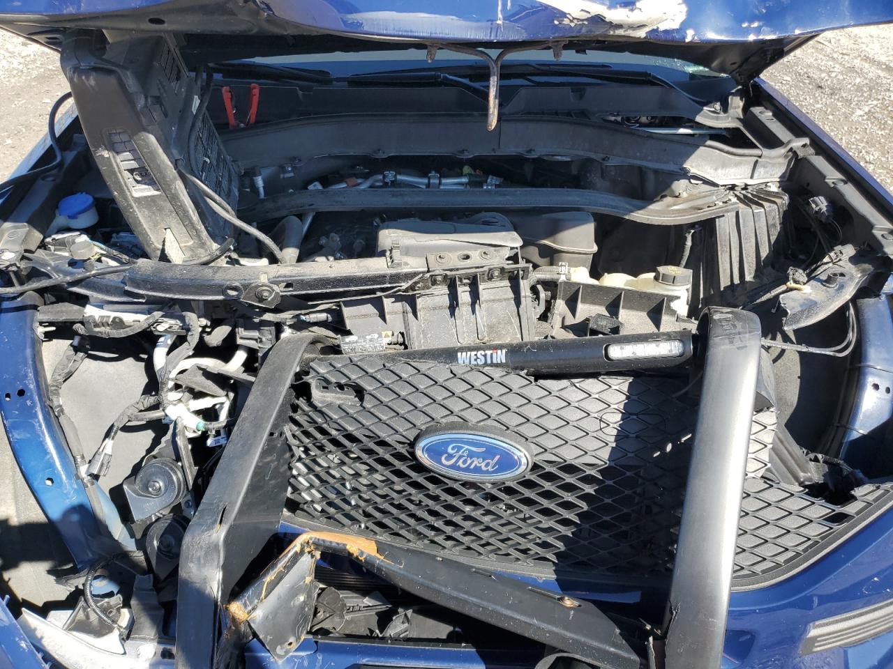 2021 Ford Explorer VIN 1FM5K8AB2MGA64421 Copart auction photo, front end damage thumbnail 12