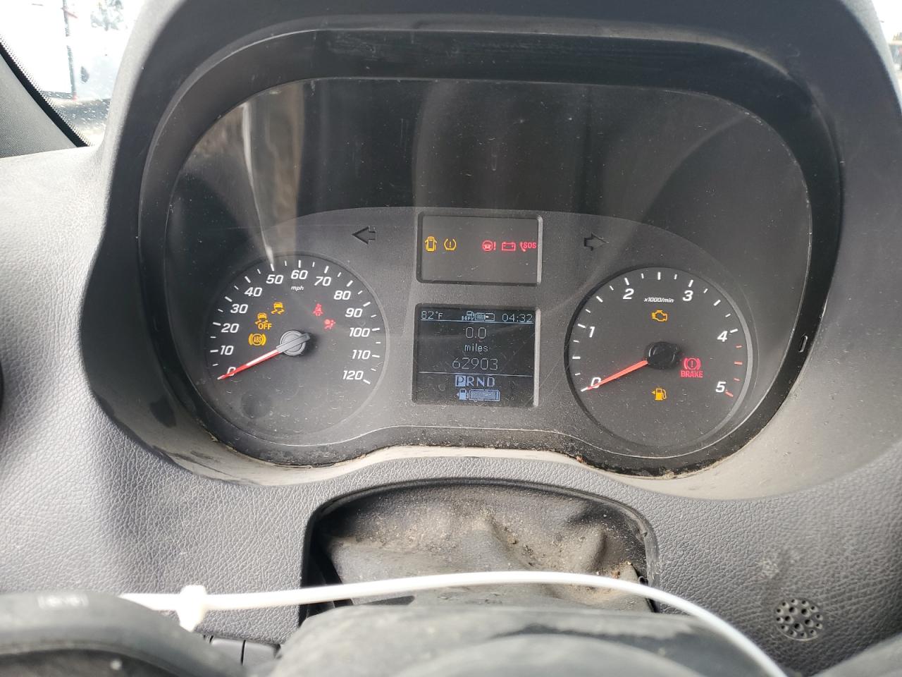 2020 Mercedes-Benz Sprinter VIN W1W4EDHY8LT020072 Copart auction photo, all over damage thumbnail 9