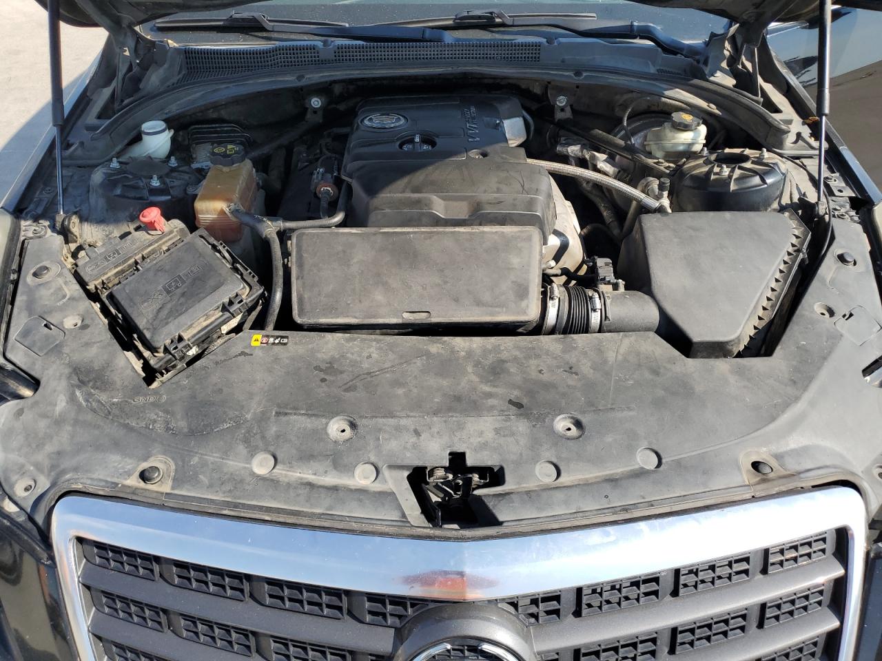 2013 Cadillac ATS VIN 1G6AA5RA5D0148468 Copart auction photo, all over damage thumbnail 11