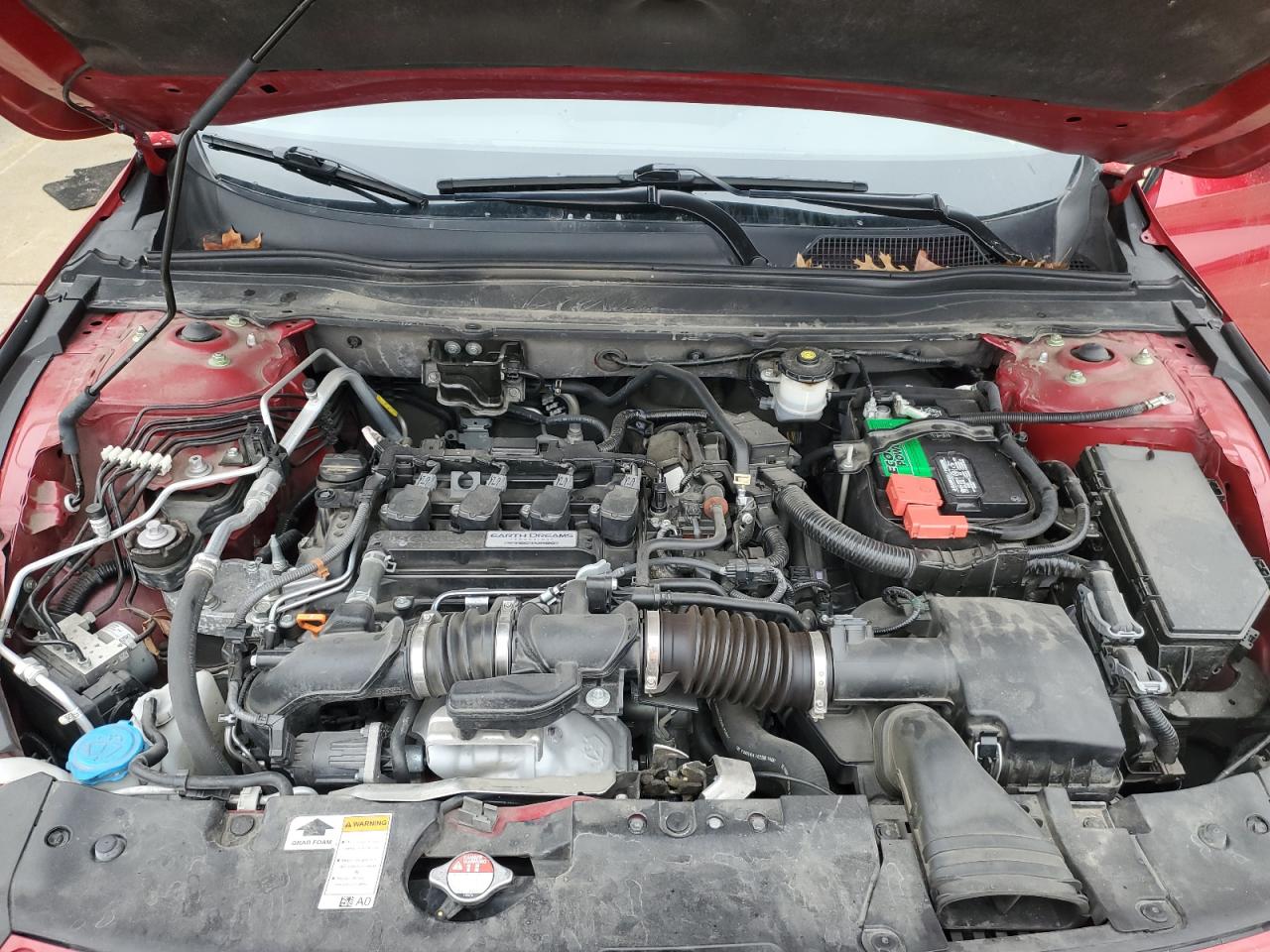 2020 Honda Accord VIN 1HGCV1F35LA046123 Copart auction photo, front end damage thumbnail 11