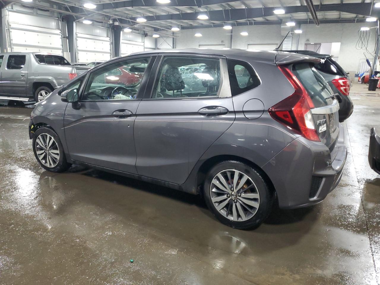 2015 Honda Fit VIN 3HGGK5H8XFM703497 Copart auction photo, front end damage thumbnail 2